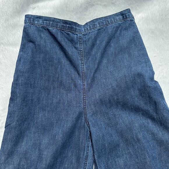 Rachel Comey Absolute Pant Wide Leg Flare Jeans Dark Indigo Denim Size 2 EUC - Picture 12 of 15